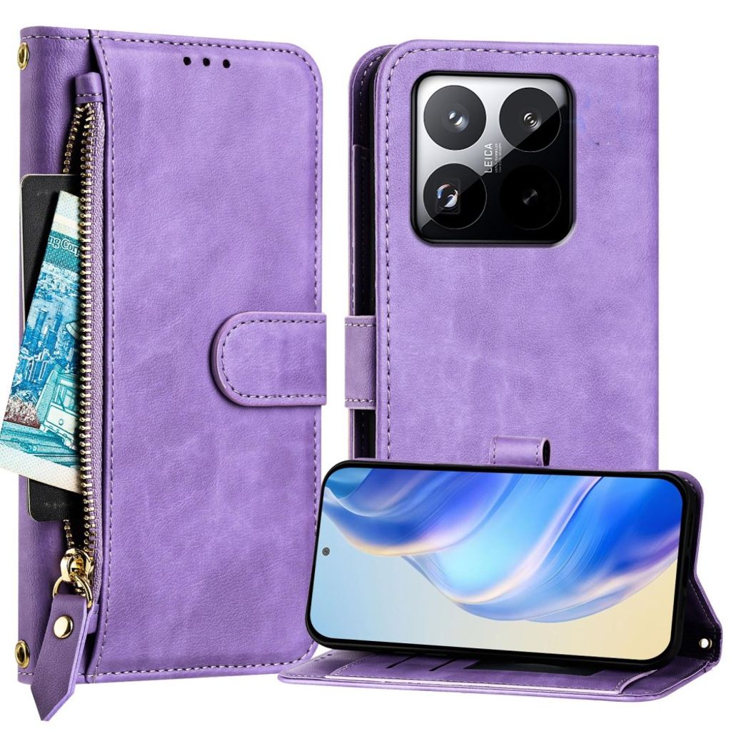 Xiaomi 15T Kotelo Korttipaikka - Violetti