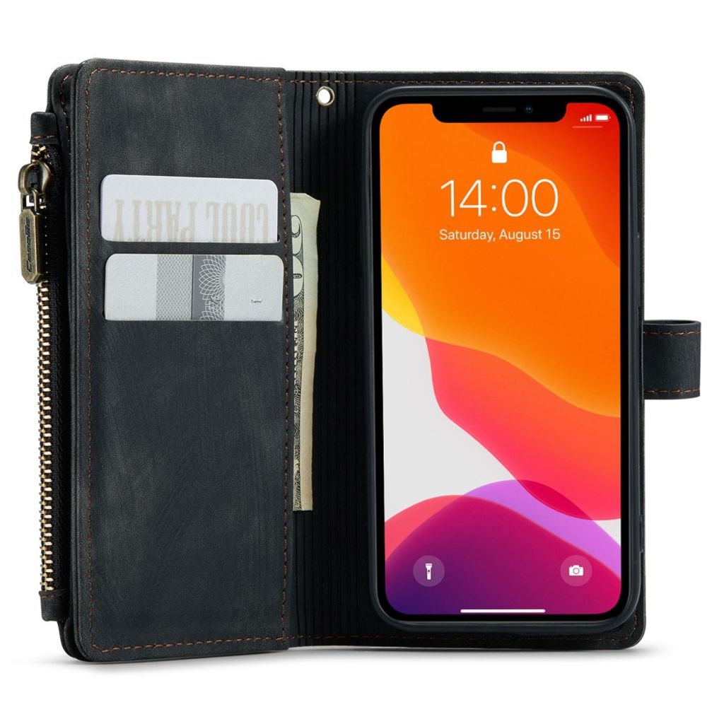 CASEME iPhone 12 Mini Cover with Stand - Black