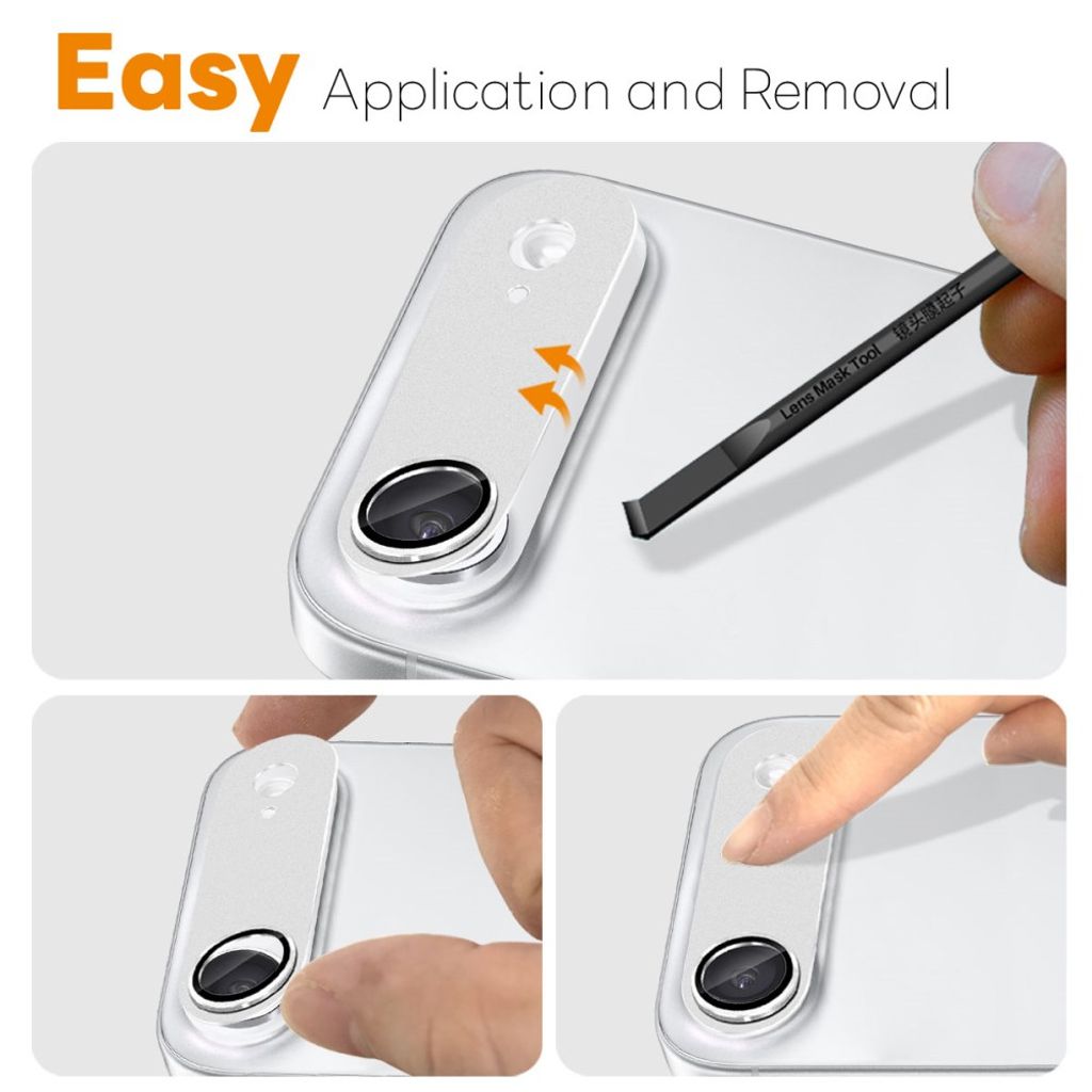 NORTHJO iPhone 17 Air Lens protector - Silver