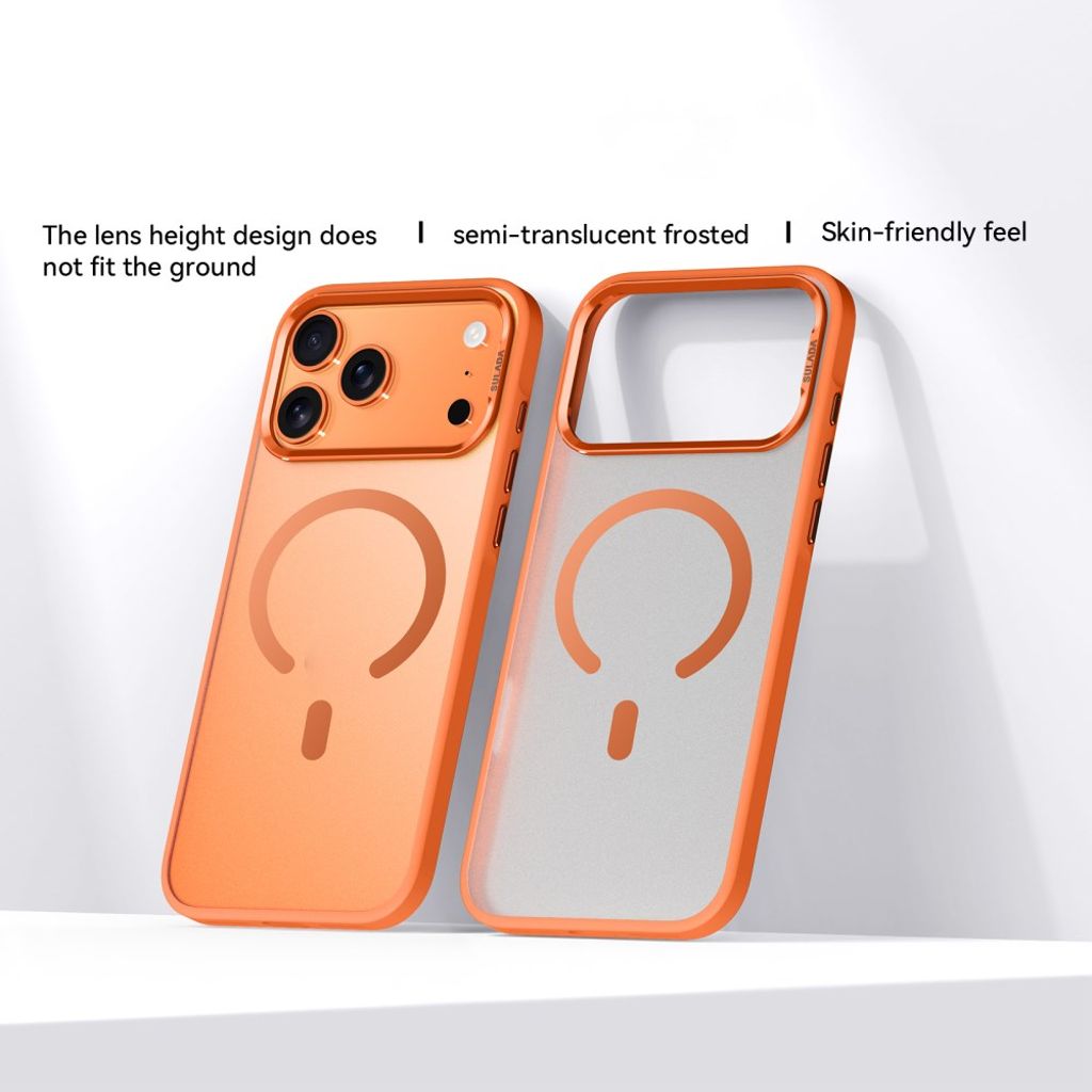 SULADA iPhone 17 Pro Max MagSafe kompatibel Cover - Orange