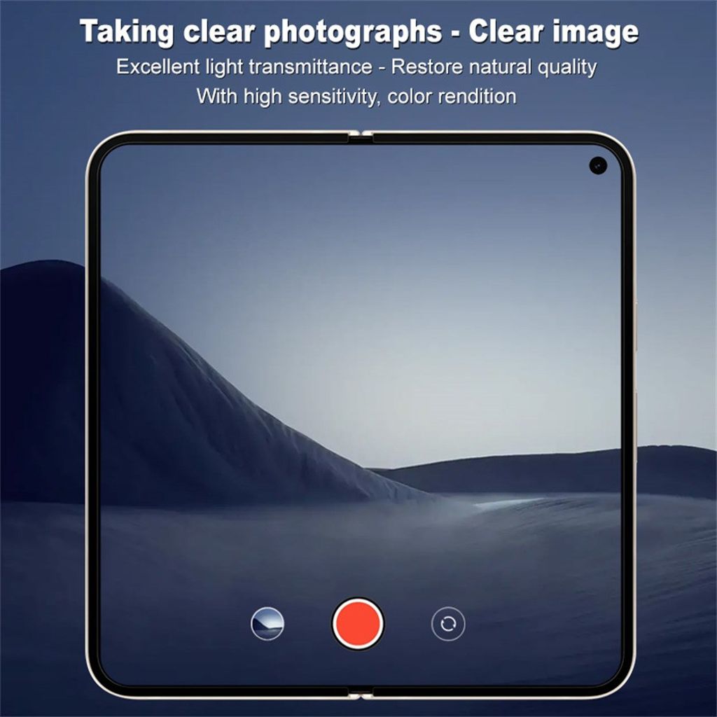 IMAK Google Pixel 9 Pro Fold 5G Linsebeskyttelse i hærdet glas