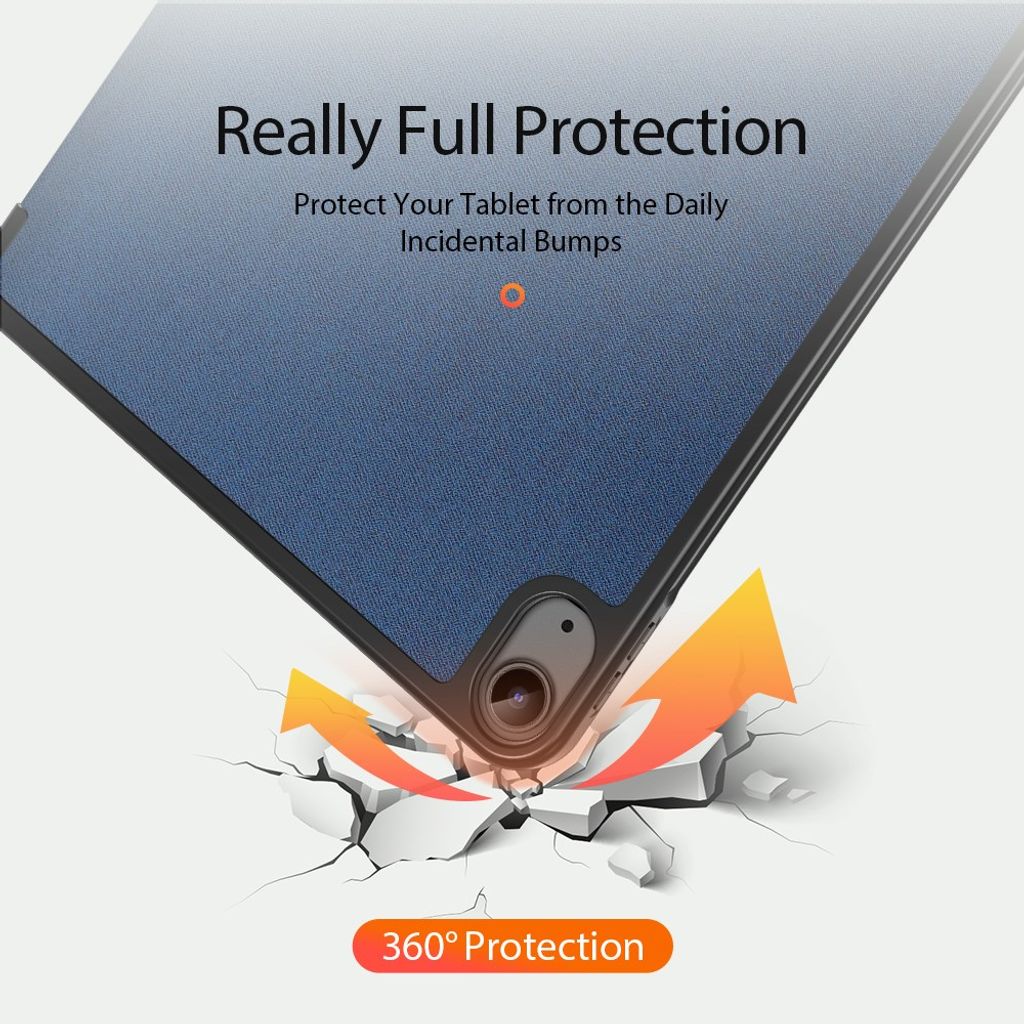 Dux Ducis iPad Air 11"/10.9"/Pro 11" Tri-fold etui - Blå