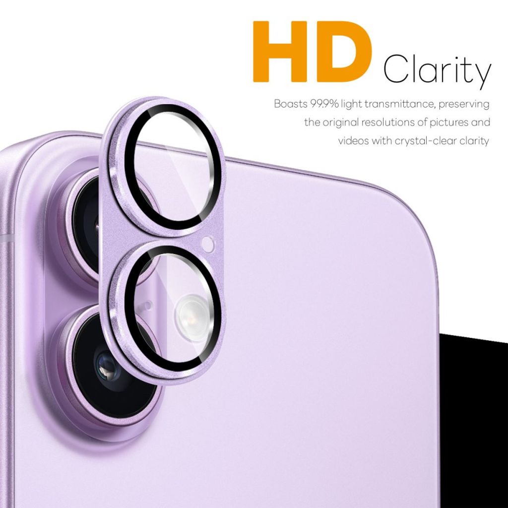 NORTHJO iPhone 17 Lens protector - Purple