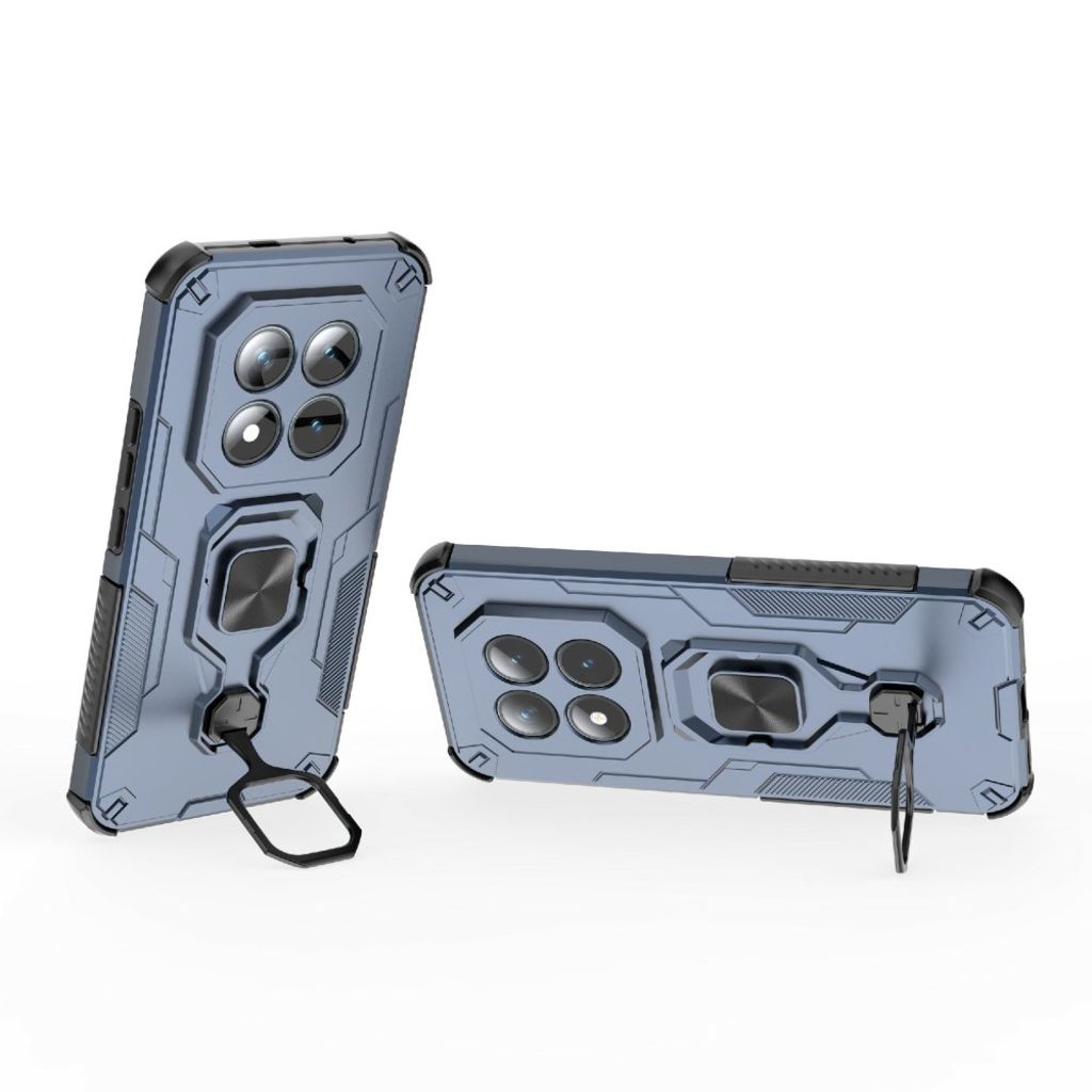 Xiaomi Redmi Note 15 ProPlus 5G case with rotatable ring kickstand navy blue