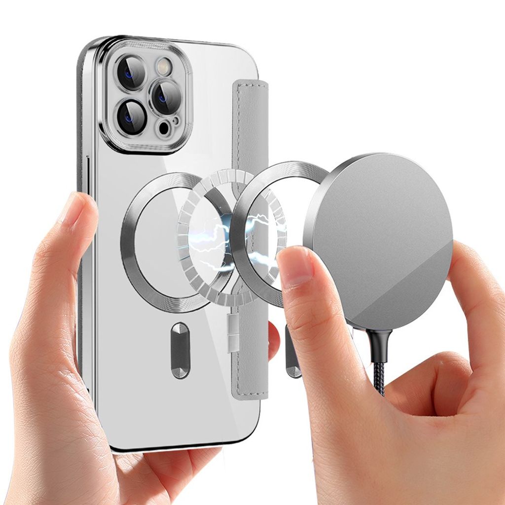 iPhone 12 Pro Etui med MagSafe - Sølv