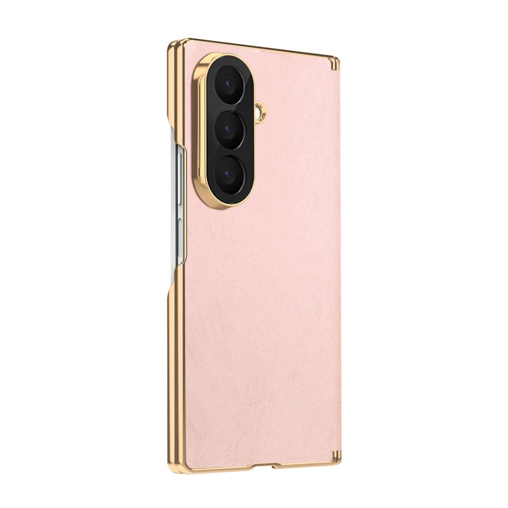 Samsung Galaxy Z Fold8 Ultra MagSafe Kuori PU-nahkaa - Vaaleanpunainen