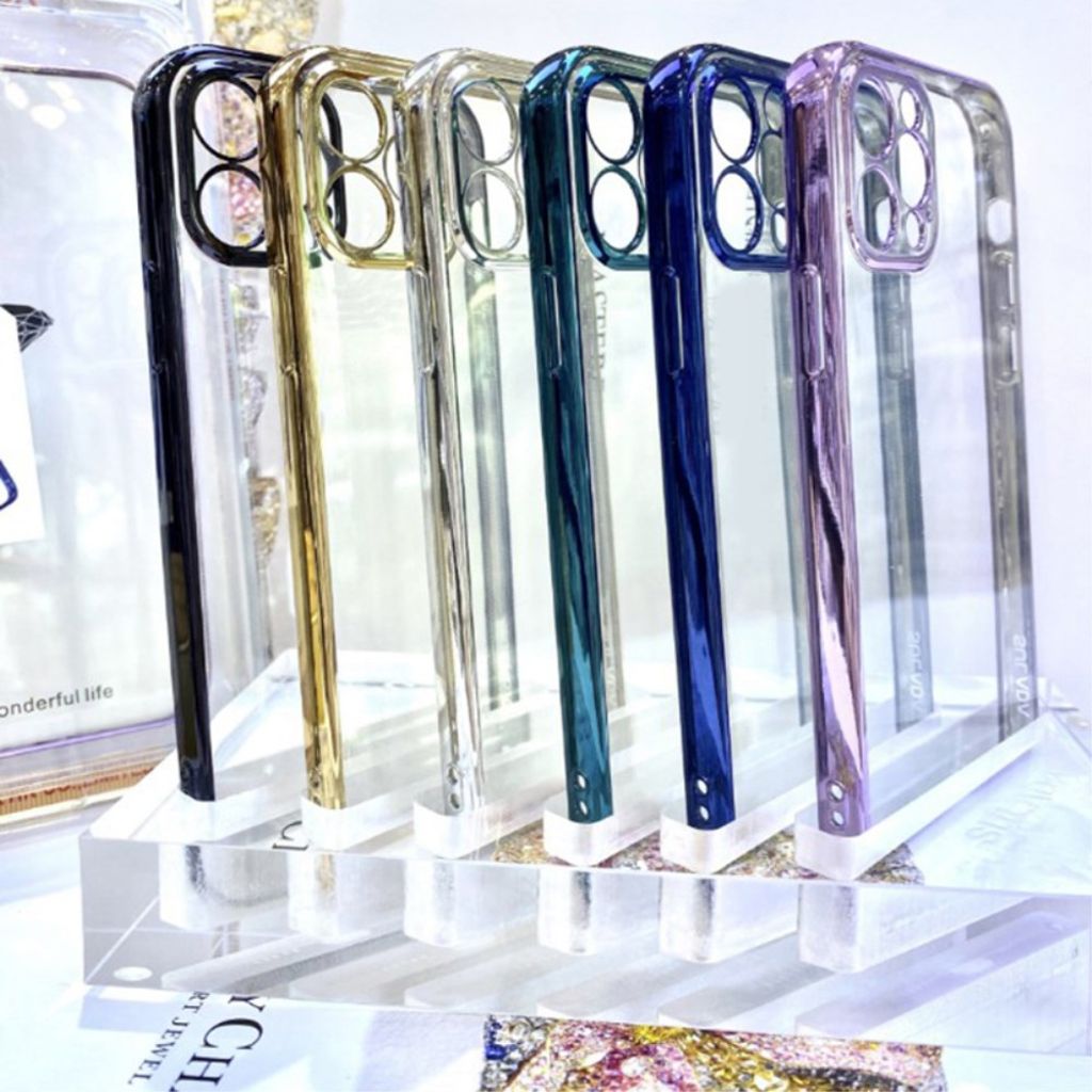 SULADA iPhone 11 Pro Max Skal Ultratunn Transparent TPU – Svart