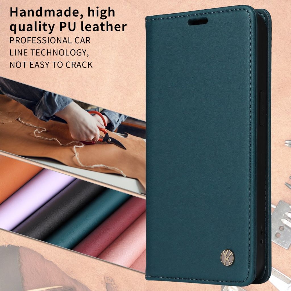 YIKATU iPhone 17 Wallet cover - Green