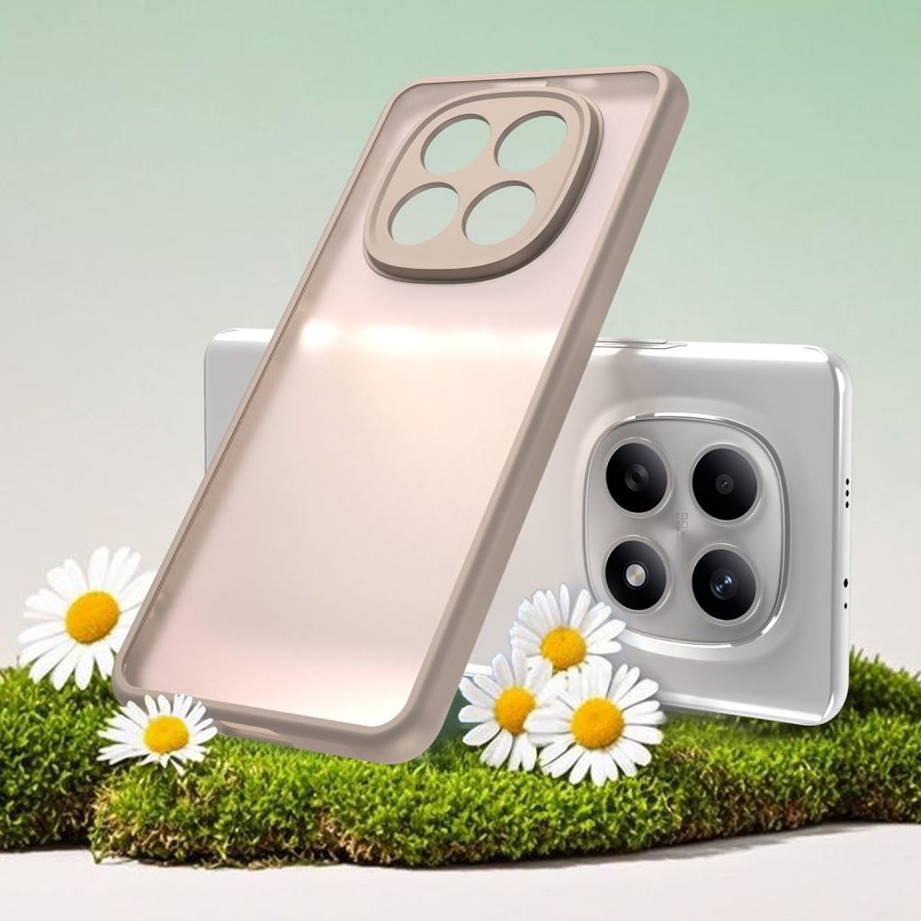 Xiaomi Poco M8 5G/Redmi Note 15 5G/15 4G Deksel Støtsikker - Desert Gold