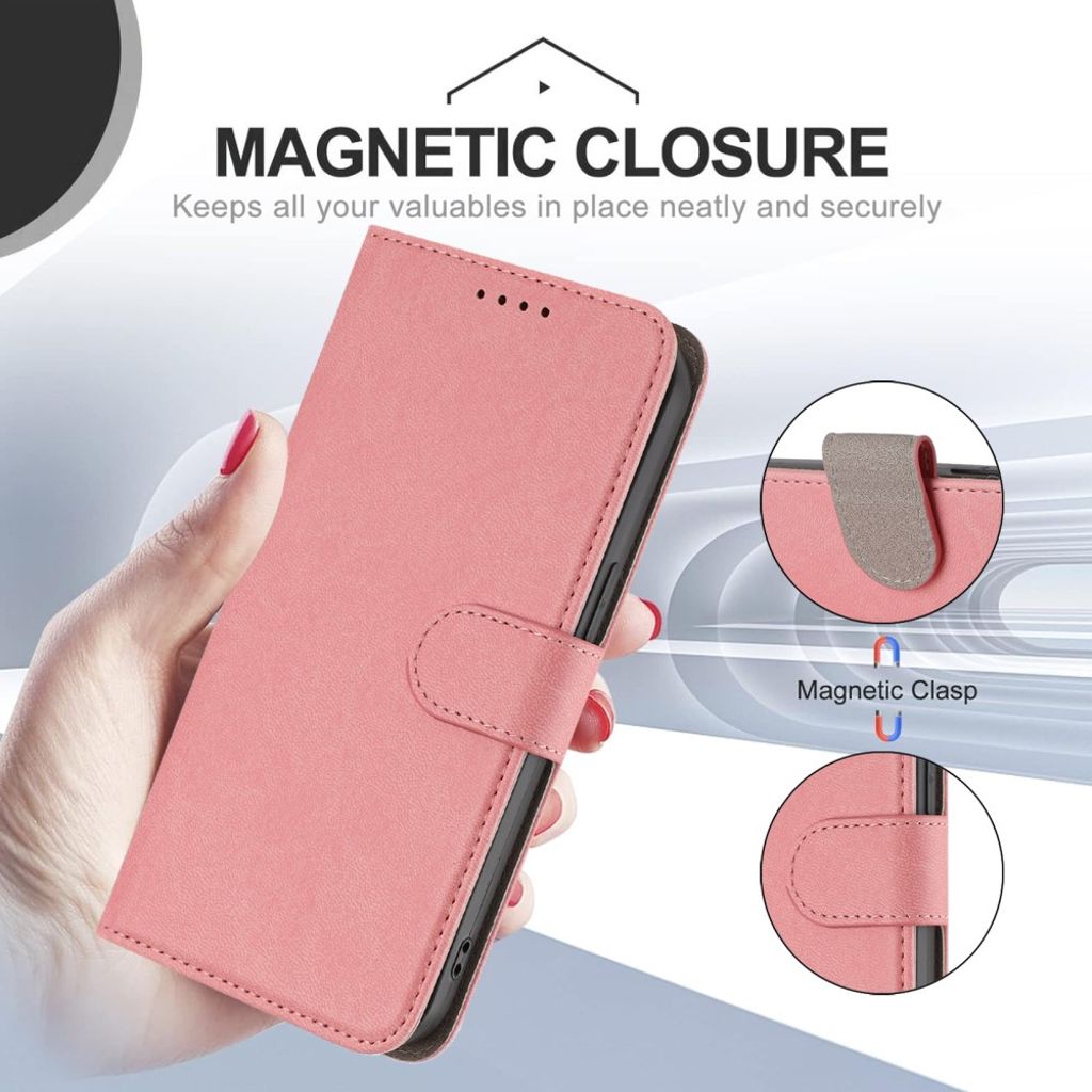 Xiaomi Redmi 15 5G Wallet Cover - Pink