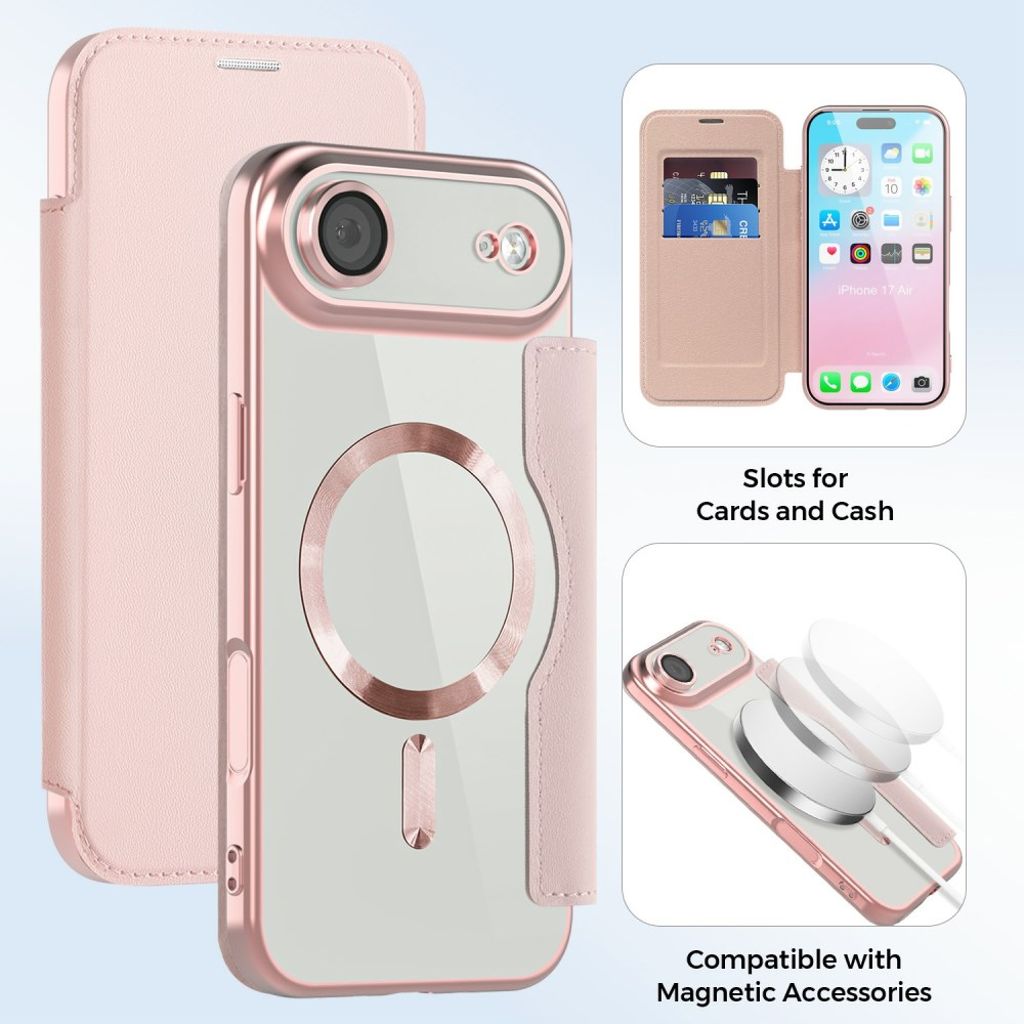 iPhone 17 Air Etui med MagSafe - Lyserød