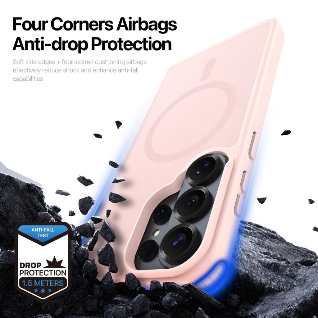 DUX DUCIS Samsung Galaxy S26 Ultra MagSafe Skal – Ljusrosa