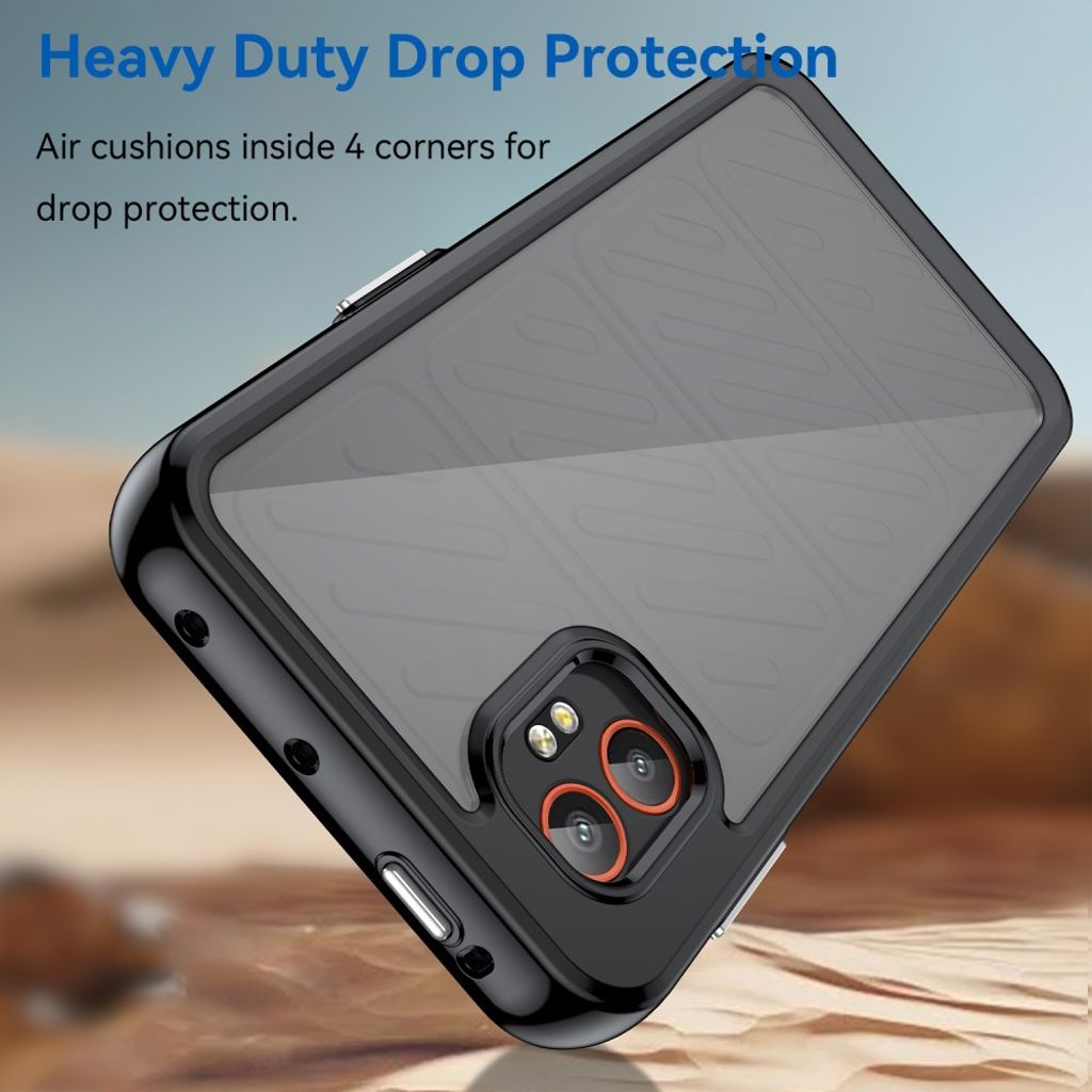 Samsung Galaxy XCover7 Pro deksel i akryl - svart