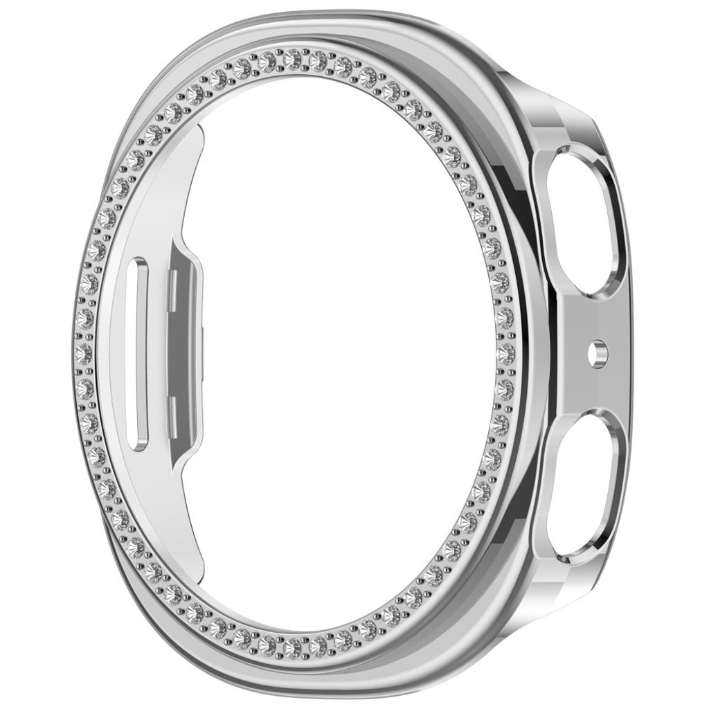 Samsung Galaxy Watch9 40mm Deksel med rhinsteiner - Sølv