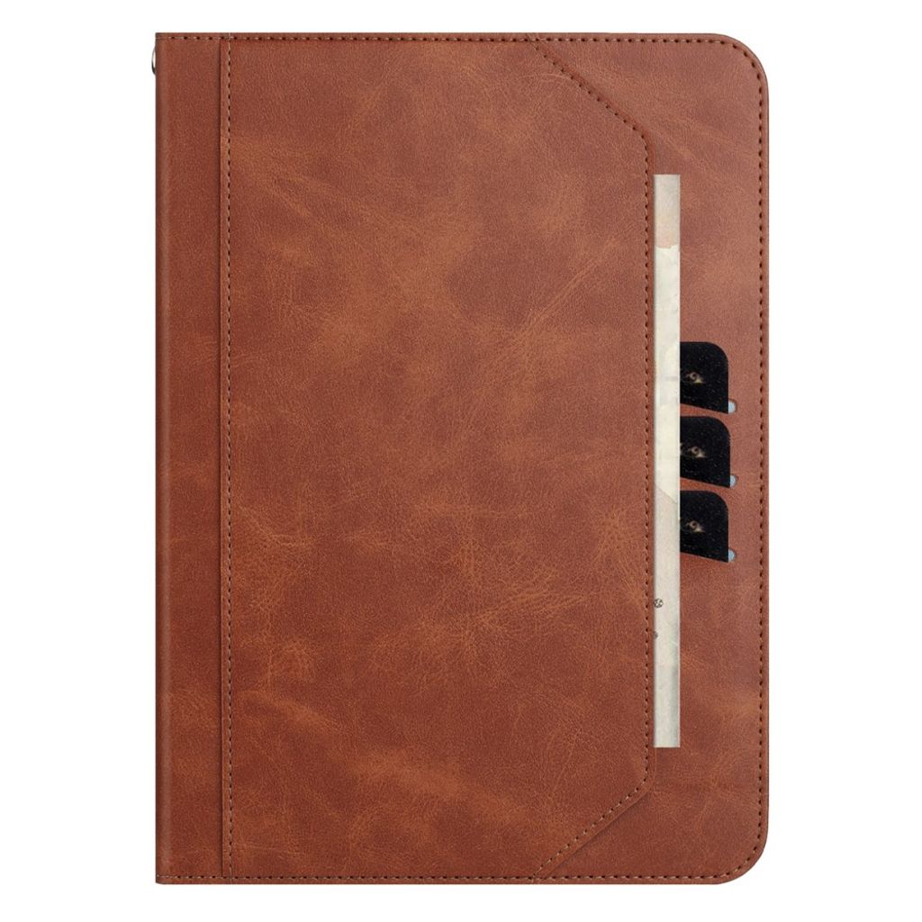 Samsung Galaxy Tab S10 FE Plus Cover with Wallet - Brown