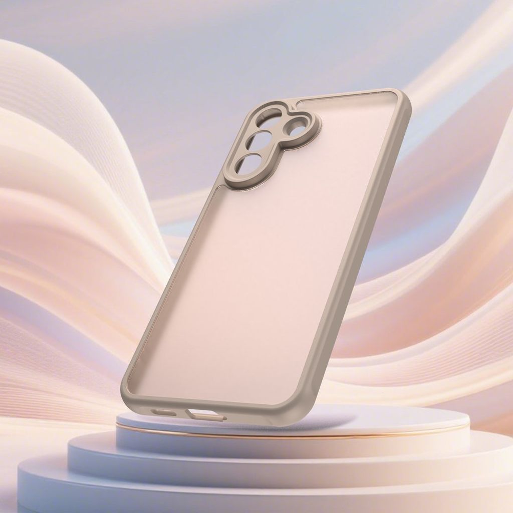 Samsung Galaxy A57 5G Skal Frostad Transparent - Orange