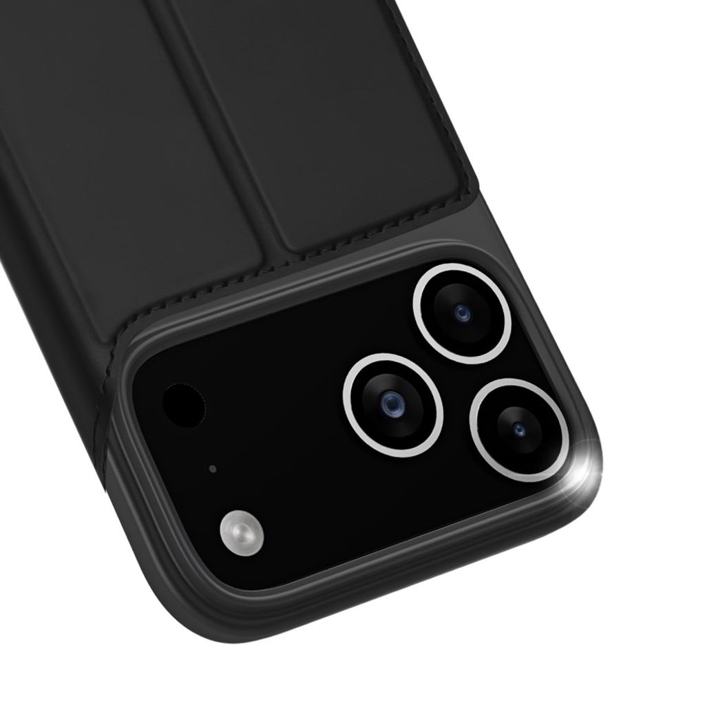 DUX DUCIS iPhone 17 Pro Max Fodral med stativ - Svart