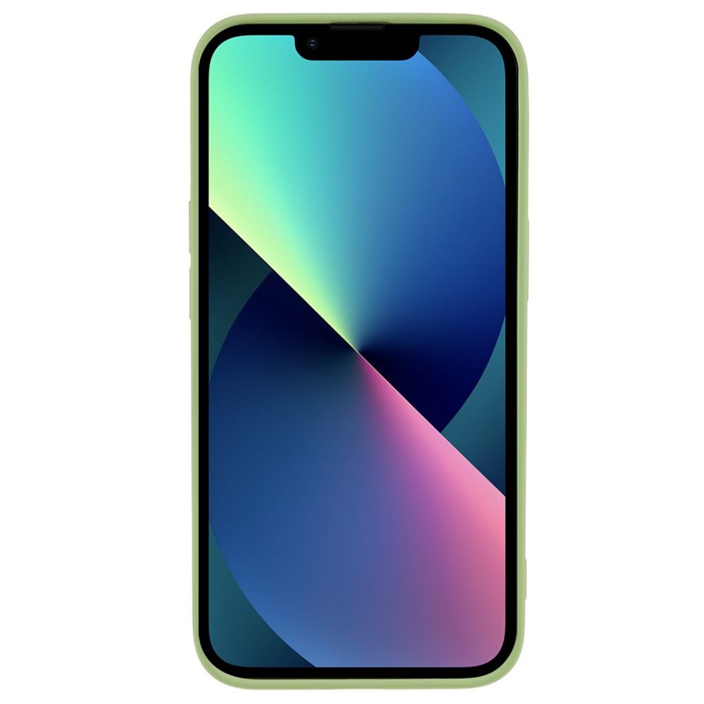 iPhone 13 mini TPU Case Fiber Lining – Matcha Green