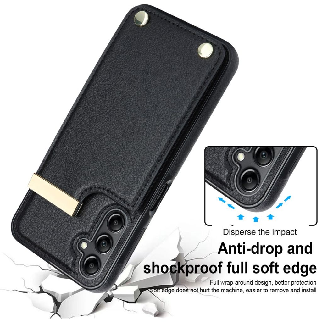 Samsung Galaxy S26 Deksel med Kortholder – Svart