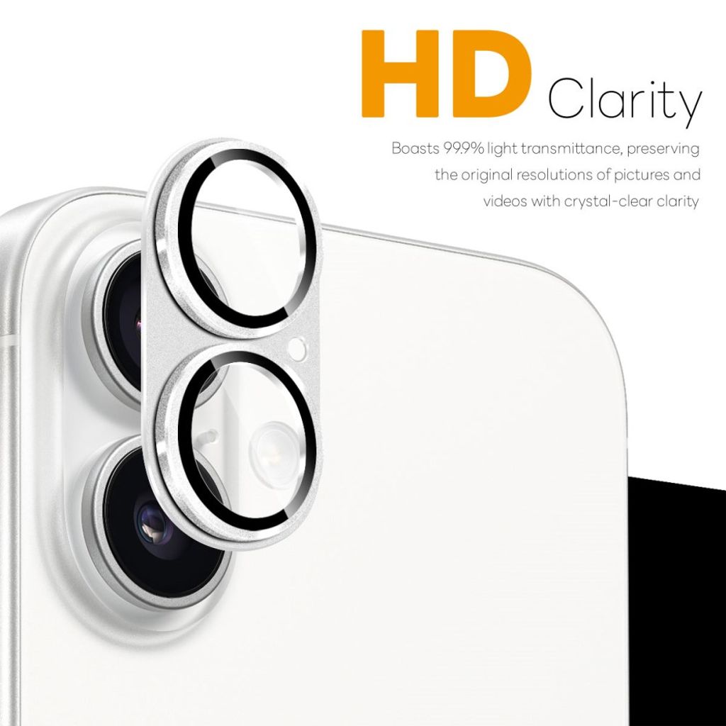 NORTHJO iPhone 17 Lens protector - Silver