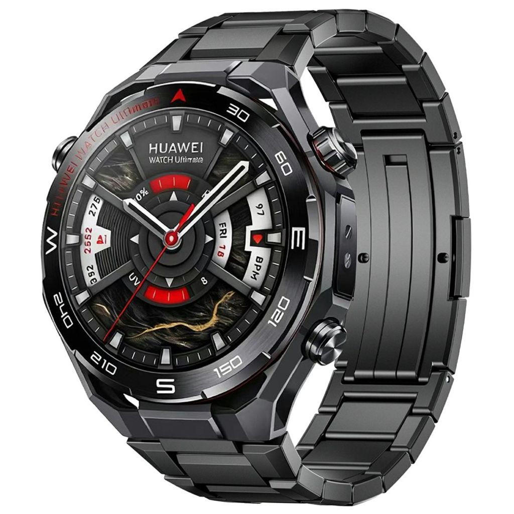 Samsung Gear S3 classic/frontier/Gear2 jne. titaaninen kellonranneke – musta