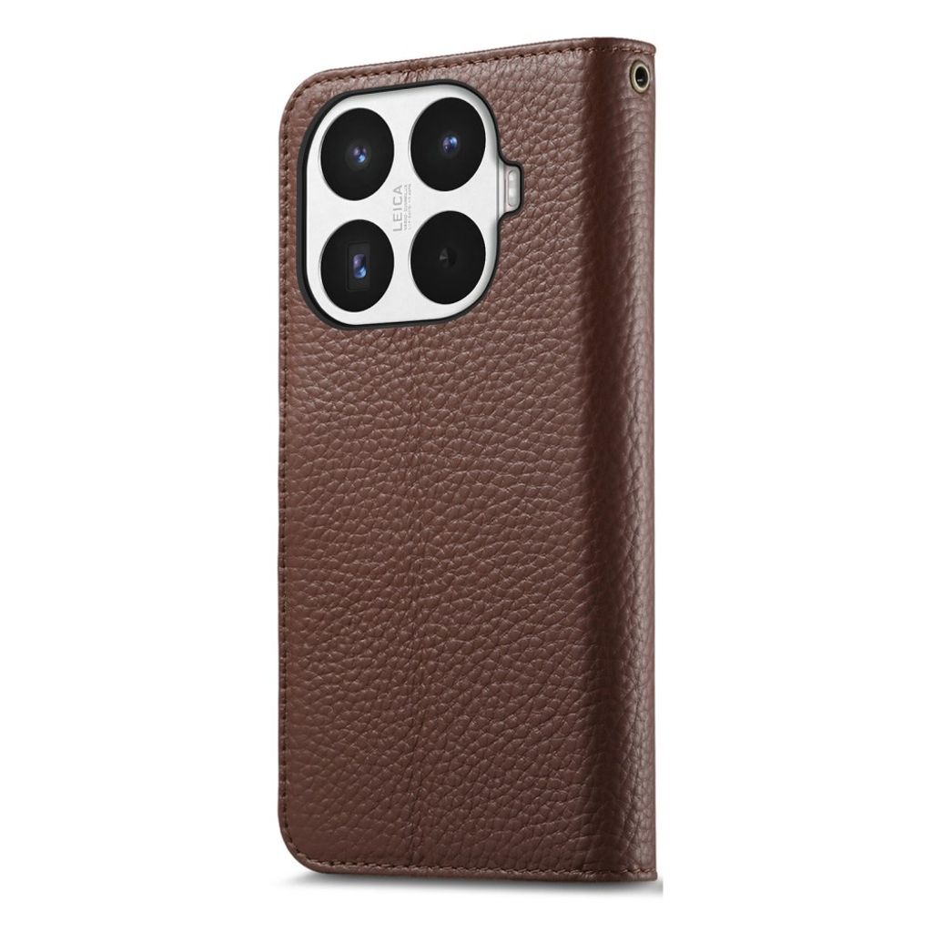 Xiaomi 17T Lompakkokotelo RFID esto - Tummanruskea