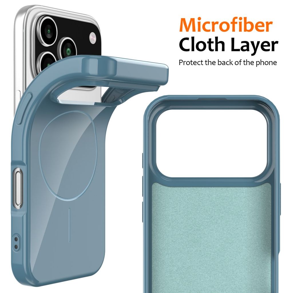 iPhone 17 Pro Max Case with Carrying strap - Blue