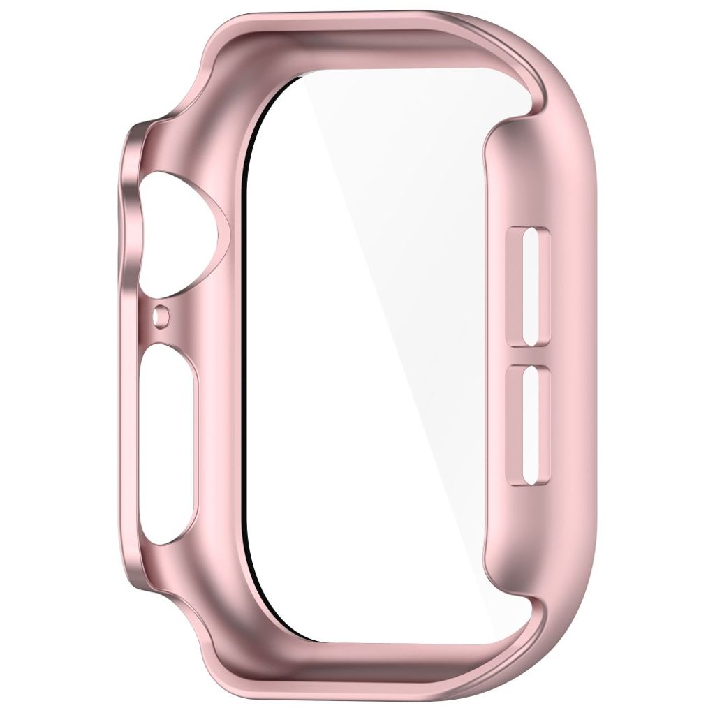 Apple Watch Series 11/10 42 mm deksel med skjermbeskytter – roségull