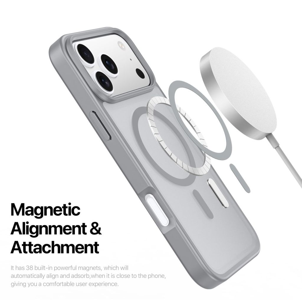 DUX DUCIS iPhone 17 Pro Case with MagSafe - Gray