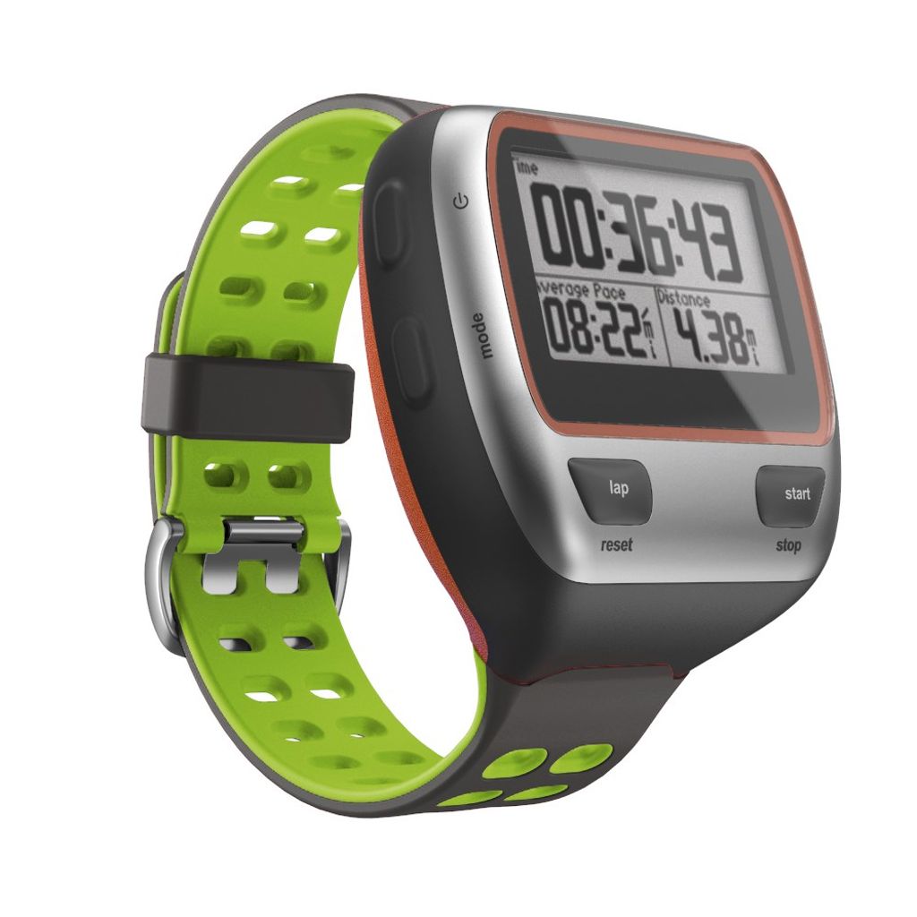 Garmin Forerunner 310XT Watch Strap Silicone – Dark Grey/Green