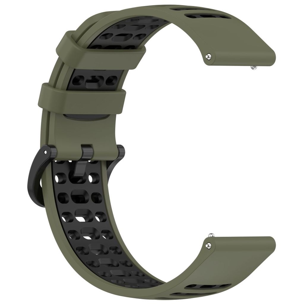 Xiaomi Watch S4 / Keep Watch Pilot 1 Kellonranneke, 22 mm - Vihreä/Musta