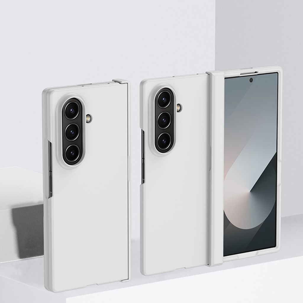 Samsung Galaxy Z Fold7 5G Skal med gångjärnsskydd - Vit