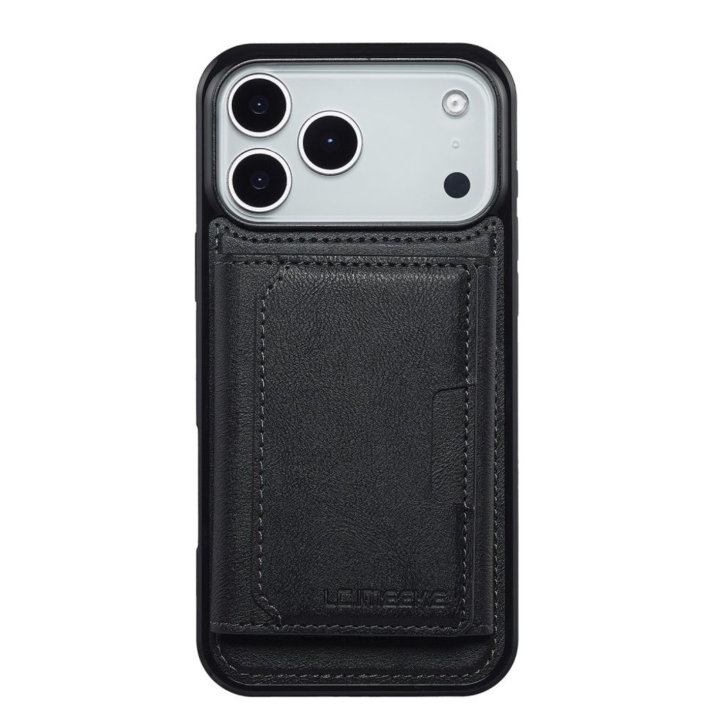 LC.IMEEKE iPhone 17 Pro MagSafe case with wallet - Black