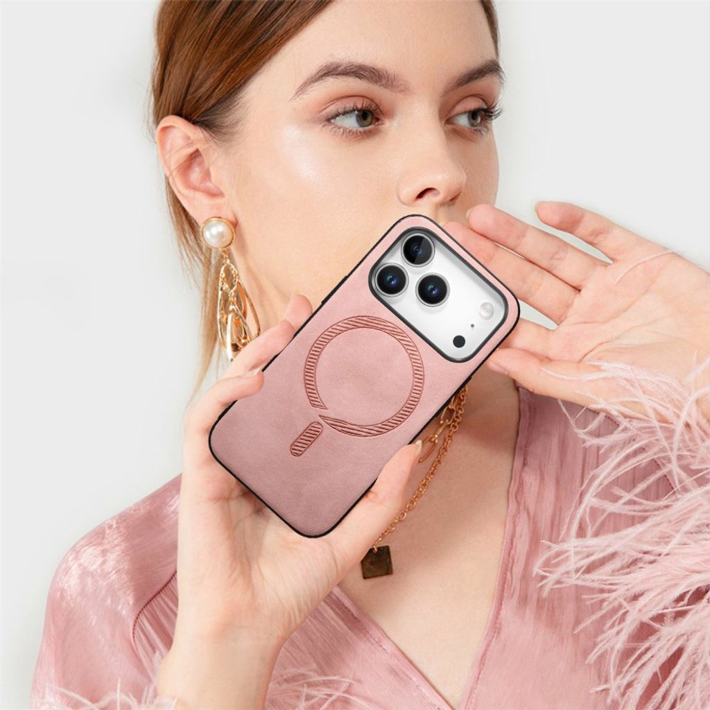 iPhone 17 Pro Max Deksel MagSafe - Rosa