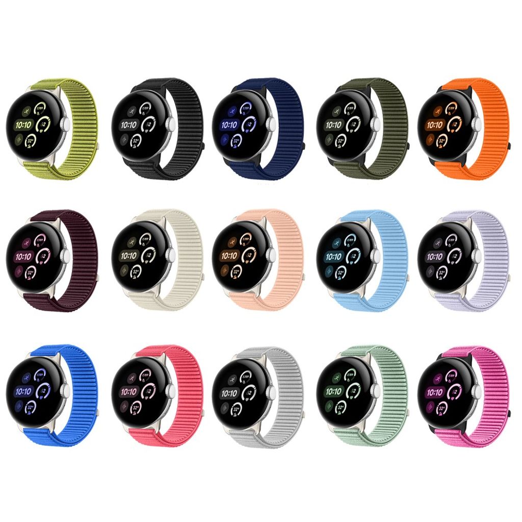 Google Pixel Watch 4 41 mm jne. kellonranneke Nylon - violetti