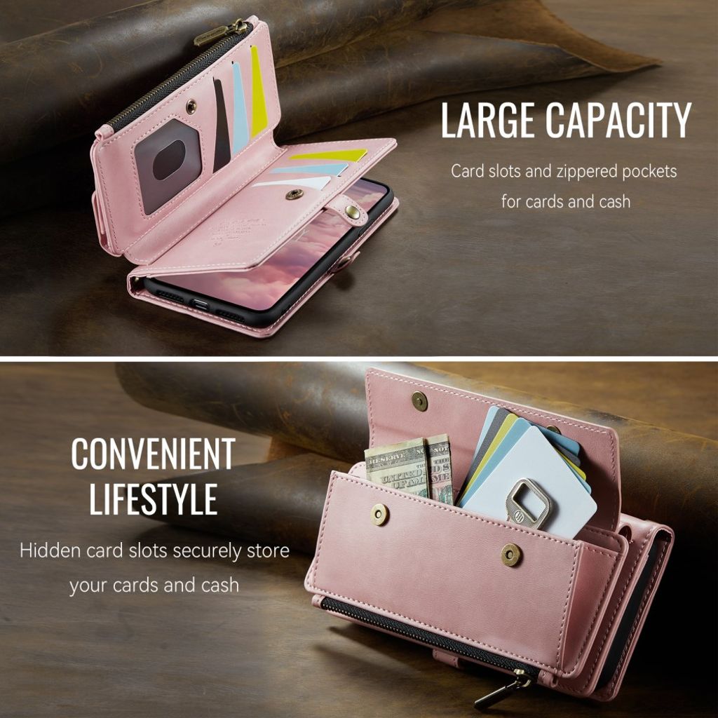 CASEME iPhone 6 Plus / 7 Plus / 8 Plus Kotelo - Vaaleanpunainen