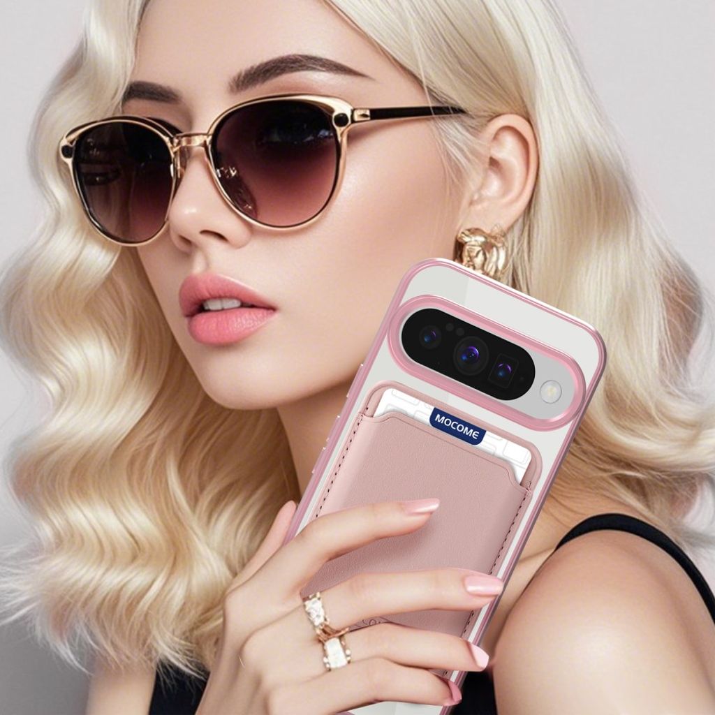 Google Pixel 10 / 10 Pro Case with Wallet - Pink