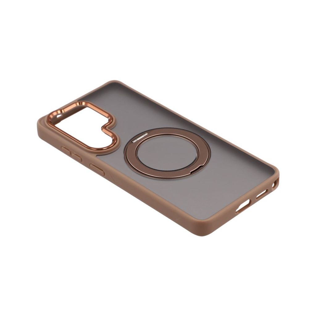 Samsung Galaxy S26 Ultra MagSafe Deksel med ringstativ - Brun