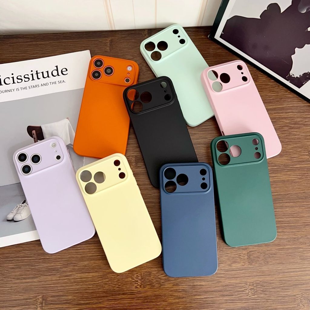 YIKATU iPhone 17 Pro TPU Cover Stødsikker – Orange