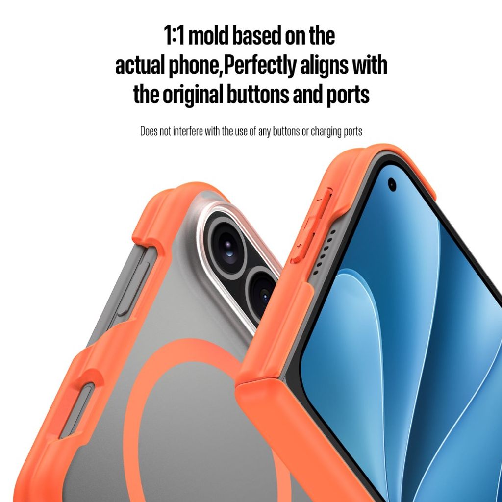 DUX DUCIS iPhone Fold MagSafe Cover - Orange