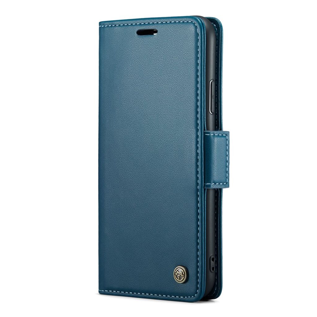 CASEME iPhone XS Max Pungetui RFID-blokerende 3 Kortplads – Blå