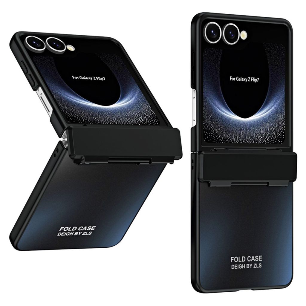 Samsung Galaxy Z Flip7 5G Cover med Skærmbeskytter - Sort