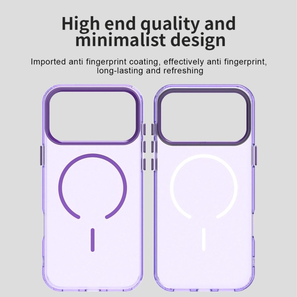 iPhone 18 Pro Max/17 Pro Max Deksel MagSafe-kompatibel - Lilla