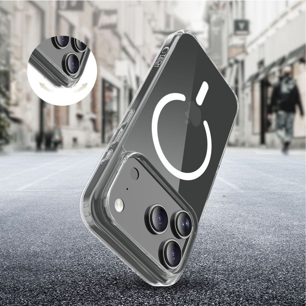 Tech-Protect FlexAir Hybrid MagSafe Skal Google Pixel 10 / 10 Pro - Transparent