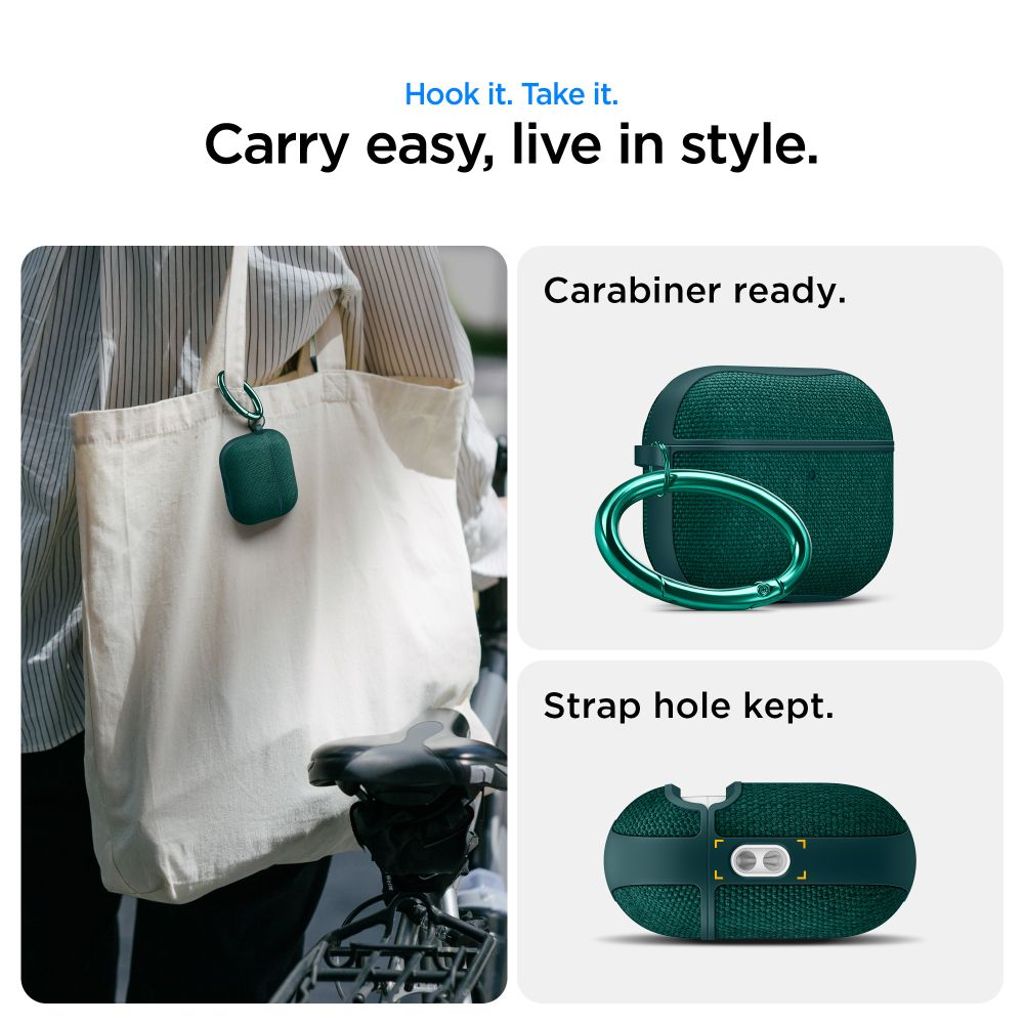 Spigen Urban Fit Skal till AirPods 3 - Grön