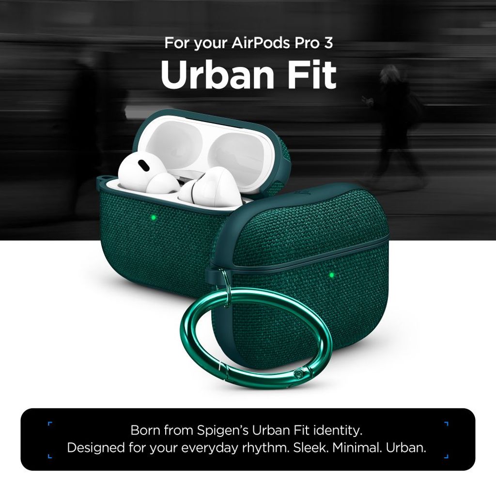 Spigen Urban Fit Skal till AirPods 3 - Grön