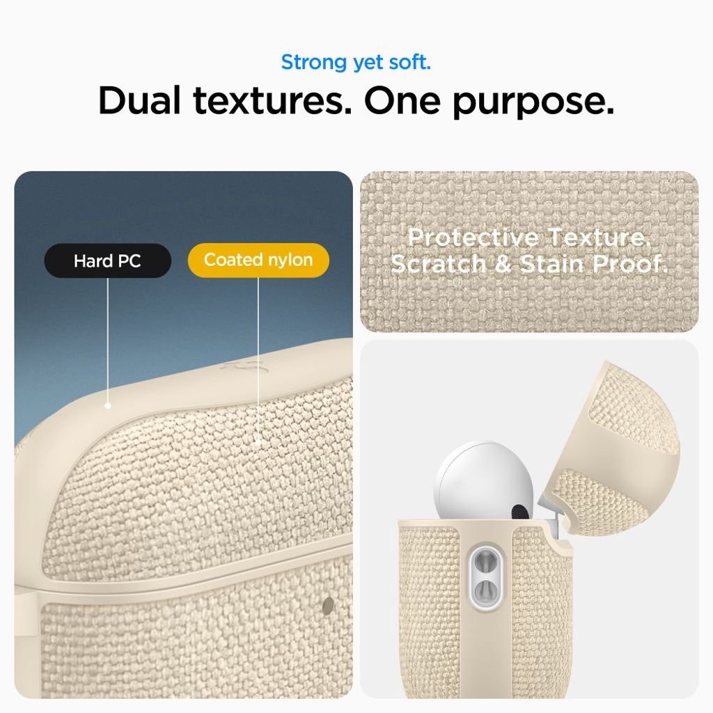 Spigen Urban Fit Skal till AirPods 3 - Beige