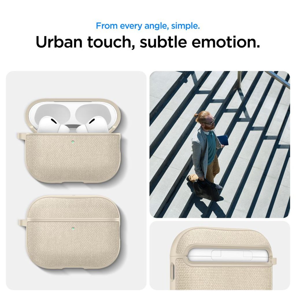 Spigen Urban Fit Skal till AirPods 3 - Beige
