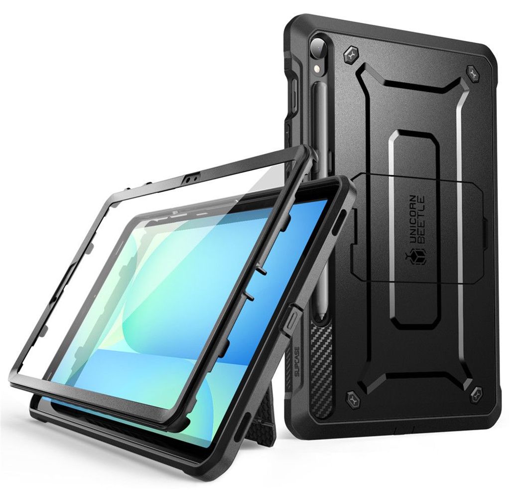 Supcase Unicorn Beetle Pro Skal Samsung Galaxy Tab S9/FE/S10 FE/S10 Lite - Svart