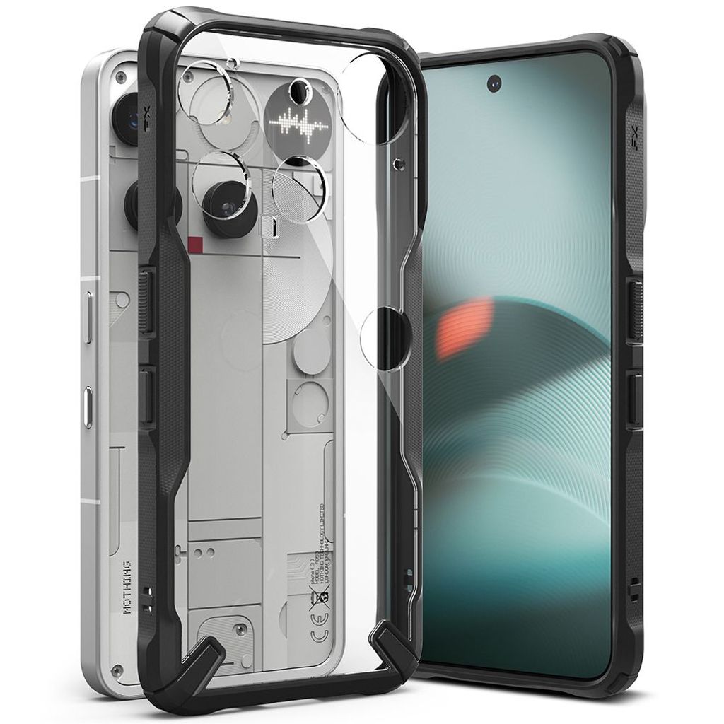 Ringke Fusion X Case for Nothing Phone (3) - Black